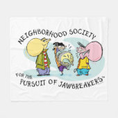 Ed, Edd, n Eddy - Jawbreakers Fleecedecke (Vorderseite (Horizontal))