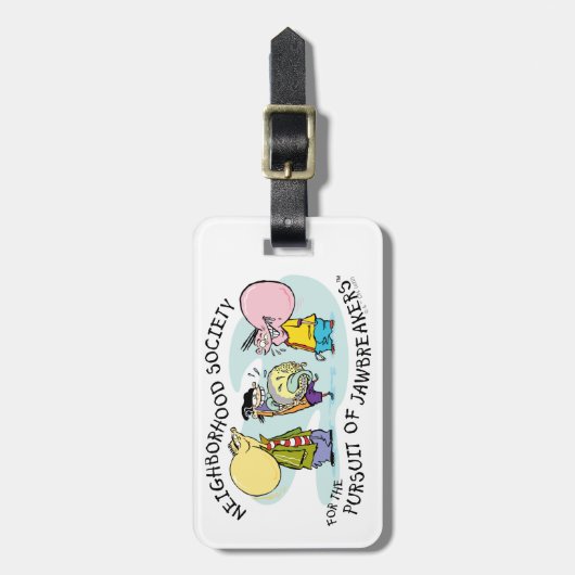 Ed, Edd, n Eddy - Jawbreakers Gepäckanhänger (Vorderseite vertikal)