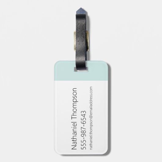 Ed, Edd, n Eddy - Jawbreakers Gepäckanhänger (Rückseite vertikal)