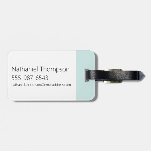 Ed, Edd, n Eddy - Jawbreakers Gepäckanhänger (Rückseite horizontal)