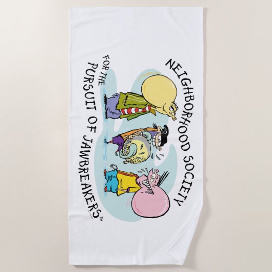 Ed, Edd, n Eddy - Jawbreakers Strandtuch (Vorderseite)