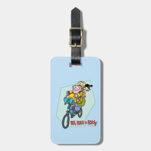 Ed, Edd, n Eddy on a Bike Gepäckanhänger (Vorderseite vertikal)