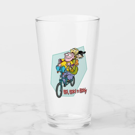 Ed, Edd, n Eddy on a Bike Glas (Vorderseite)