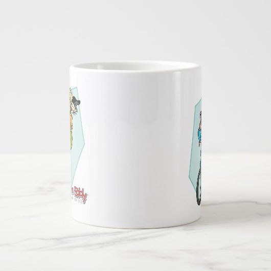 Ed, Edd, n Eddy on a Bike Jumbo-Tasse (Vorderseite)
