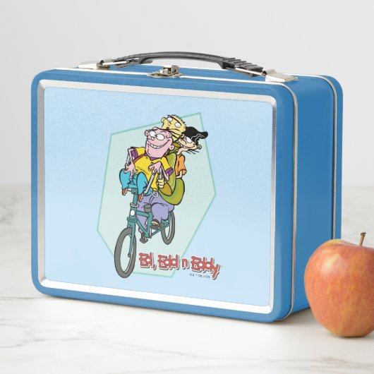 Ed, Edd, n Eddy on a Bike Metall Brotdose (Beispiel)