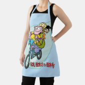 Ed, Edd, n Eddy on a Bike Schürze (InSitu)