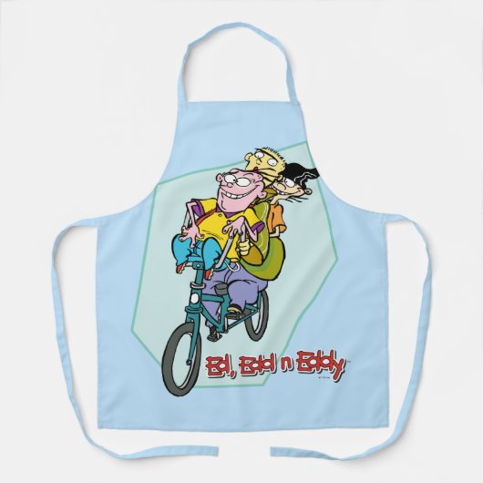 Ed, Edd, n Eddy on a Bike Schürze (Vorderseite)