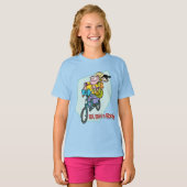 Ed, Edd, n Eddy on a Bike T-Shirt (Vorne ganz)