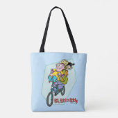 Ed, Edd, n Eddy on a Bike Tasche (Rückseite)