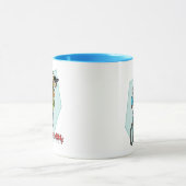 Ed, Edd, n Eddy on a Bike Tasse (Zentrum)