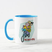 Ed, Edd, n Eddy on a Bike Tasse (Links)