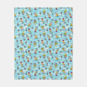 Ed, Edd, n Eddy Pattern Fleecedecke (Vorderseite)