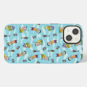 Ed, Edd, n Eddy Pattern iPhone Hülle (Rückseite (Horizontal))