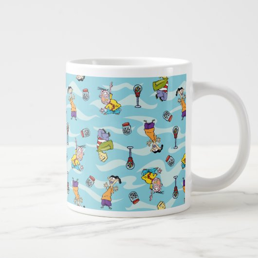 Ed, Edd, n Eddy Pattern Jumbo-Tasse (Rechts)