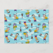 Ed, Edd, n Eddy Pattern Postkarte (Vorderseite)