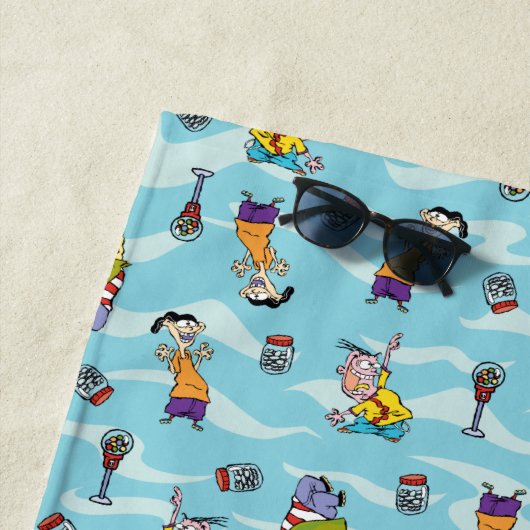 Ed, Edd, n Eddy Pattern Strandtuch (Beispiel)