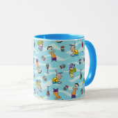 Ed, Edd, n Eddy Pattern Tasse (VorderseiteRechts)