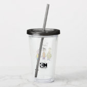 Ed, Edd, n Eddy - Puberty ist unverzeihlich Acryltrinkbecher (Rückseite)