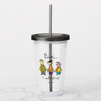 Ed, Edd, n Eddy - Puberty ist unverzeihlich Acryltrinkbecher