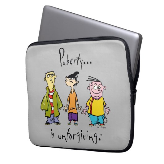 Ed, Edd, n Eddy - Puberty ist unverzeihlich Laptopschutzhülle (Vorderseite Links)