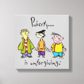 Ed, Edd, n Eddy - Puberty ist unverzeihlich Leinwanddruck (Vorderseite)