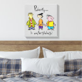 Ed, Edd, n Eddy - Puberty ist unverzeihlich Leinwanddruck (Insitu (Schlafzimmer))