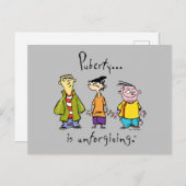 Ed, Edd, n Eddy - Puberty ist unverzeihlich Postkarte (Vorne/Hinten)