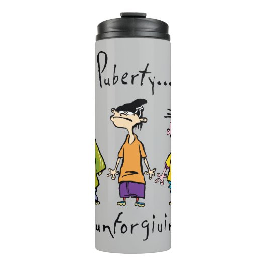 Ed, Edd, n Eddy - Puberty ist unverzeihlich Thermosbecher (Vorderseite)