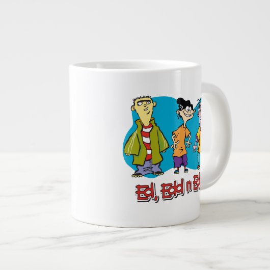 Ed, Edd, n Eddy Smiling Jumbo-Tasse (Vorderseite Rechts)