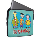 Ed, Edd, n Eddy Smiling Laptopschutzhülle (Vorne Rechts)