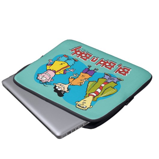 Ed, Edd, n Eddy Smiling Laptopschutzhülle (Vorne Knopf)