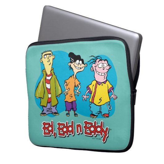 Ed, Edd, n Eddy Smiling Laptopschutzhülle (Vorderseite Links)
