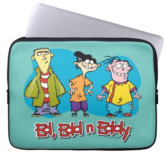 Ed, Edd, n Eddy Smiling Laptopschutzhülle (Vorderseite)