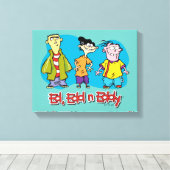 Ed, Edd, n Eddy Smiling Leinwanddruck (Insitu (Holzboden))