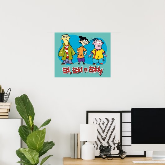 Ed, Edd, n Eddy Smiling Poster (Heimbüro)