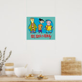 Ed, Edd, n Eddy Smiling Poster (Küche)