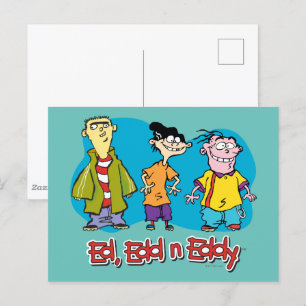 Ed, Edd, n Eddy Smiling Postkarte