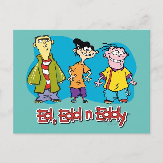 Ed, Edd, n Eddy Smiling Postkarte (Vorderseite)
