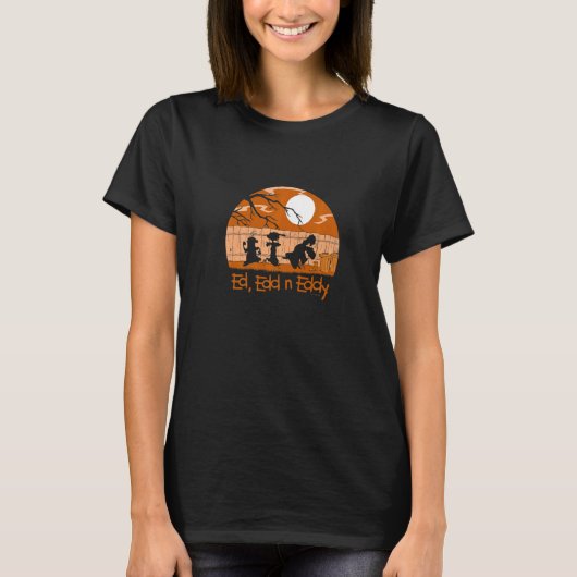 Ed Edd n Eddy Spuk Sunset Silhouette Group T-Shirt (Vorderseite)