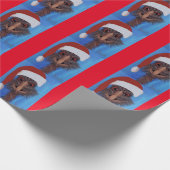 ED Emu Weihnachtswrapping Paper Geschenkpapier (Ecke)
