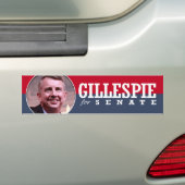 ED GILLESPIE KAMPAGNE AUTOAUFKLEBER (Auf Auto)