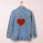 ed Heart Patch – Rich Embroidery Effect Jeansjacke (Hangar)