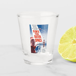 Ed-Holz-Plan 9 aus dem Weltraumschussglas Schnapsglas