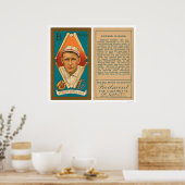 Ed Karger Red Sox Baseball 1911 Poster (Küche)