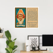 Ed Karger Red Sox Baseball 1911 Poster (Heimbüro)