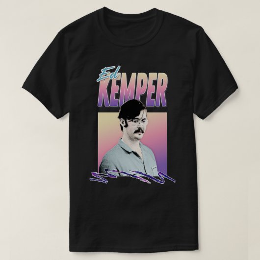 Ed Kemper ästhetisches Retro-Design T-Shirt (Design vorne)