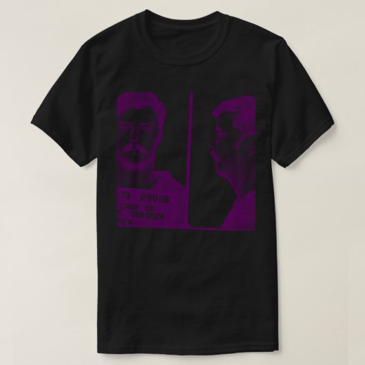 Ed Kemper Mugshot Art T-Shirt (Design vorne)