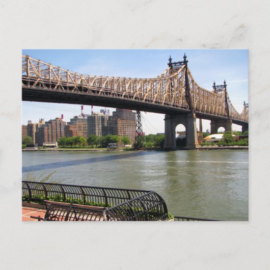 Ed Koch Queensboro Bridge New York City, NY Postkarte (Vorderseite)