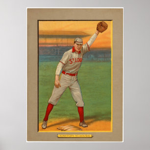Ed Konetchy Kardinals Baseball 1911 Poster