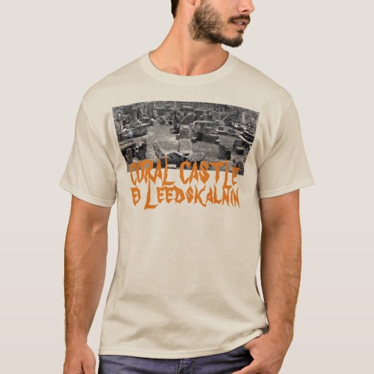 Ed Leedskalnin T-Shirt (Vorderseite)